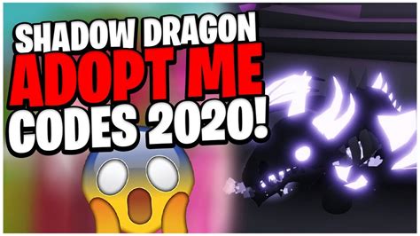 Adopt Me Shadow Dragon Code How To Get A Shadow Dragon For Free In