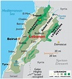 Lebanon Maps & Facts - World Atlas