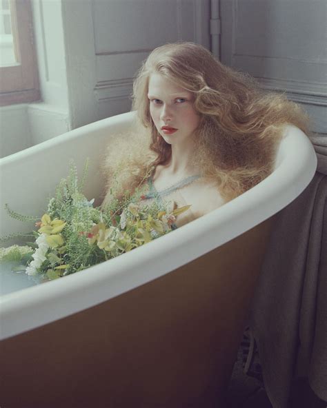 Aline Petrychenko By Andrew Yee For How To Spend It April 2013 Bath