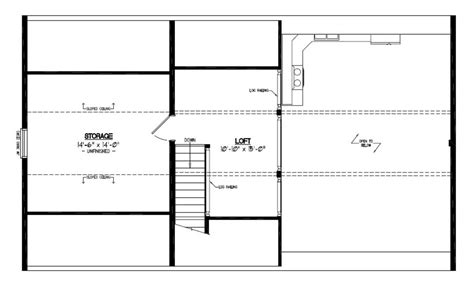 26x44 Mountaineer Deluxe Certified Floor Plan Upstairs 26md1404