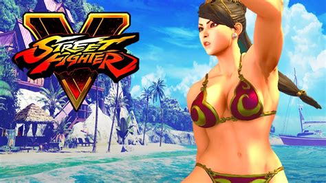 Street Fighter V Ce Chun Li Bikini Battles 2 Youtube