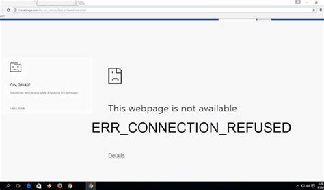 How To Solve ERR CONNECTION REFUSED Error In Chrome Read Here TechiePosts Com
