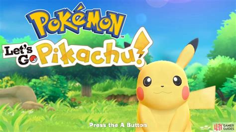 Foreword Intro Introduction Pokémon Let S Go Pikachu And Let S Go Eevee Gamer Guides®