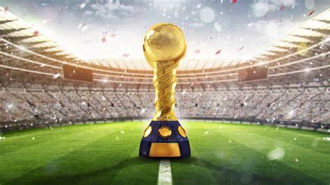 2018 fifa world cup russia golden trophy 4k 8k wallpapers hd wallpapers id 24412