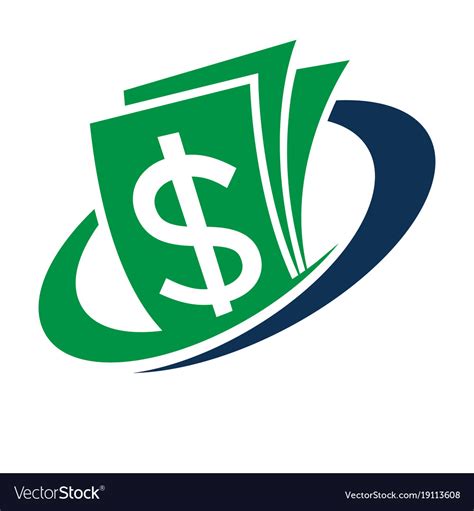 Logo For Financial Management Royalty Free Vector Image