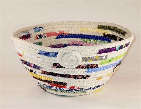 This Coiled Basket Is Designed With Beauty And Function In Mind