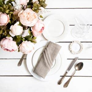 Rustic Wedding Napkins Set Are Perfect for Woodland Wedding - Etsy