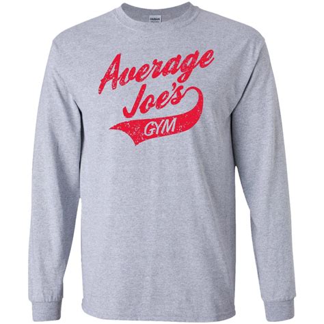 Average Joes Gym Heavy Long Sleeve The Dudes Threads