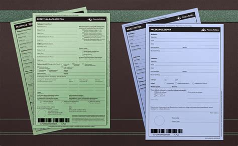 Poczta Polska Postal Paper Forms Redesign On Behance