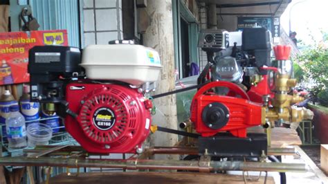 Terjual Mesin Alat Cuci Steam Mobil Motor Sanchin Power Sprayer