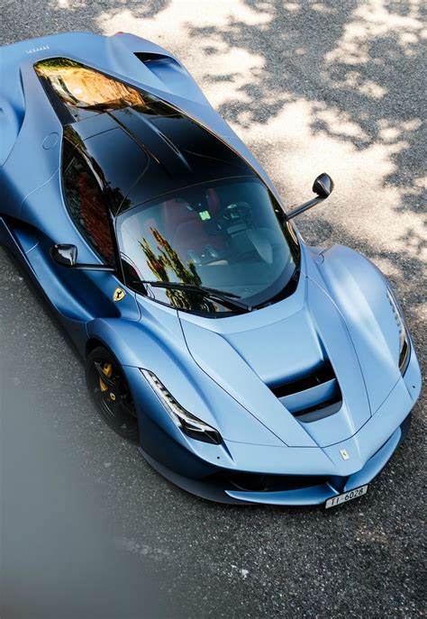 A Ferrari Laferrari In Blue 900 X 1305 The Best Designs And Art