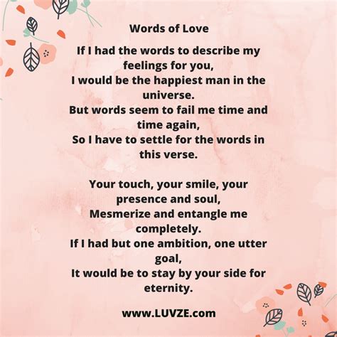 52 Cute Love Poems For Her From The Heart
