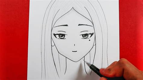Easy Anime Sketch How To Draw Anime Girl Tutorial For Beginners Ma