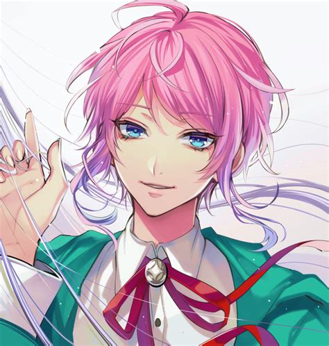 Pink Hair Anime Boy Fanart Search Discover And Share Your Favorite