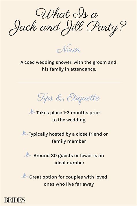 Everything You Need To Know About Planning A Jack And Jill Party Jack