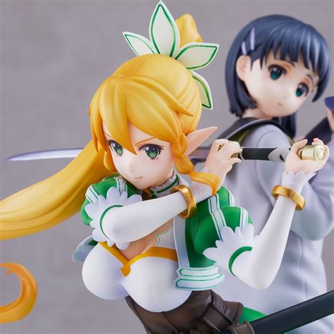 Sword Art Online Leafa And Suguha Kirigaya Set Of 2 Pvc Figure At Mighty Ape Nz