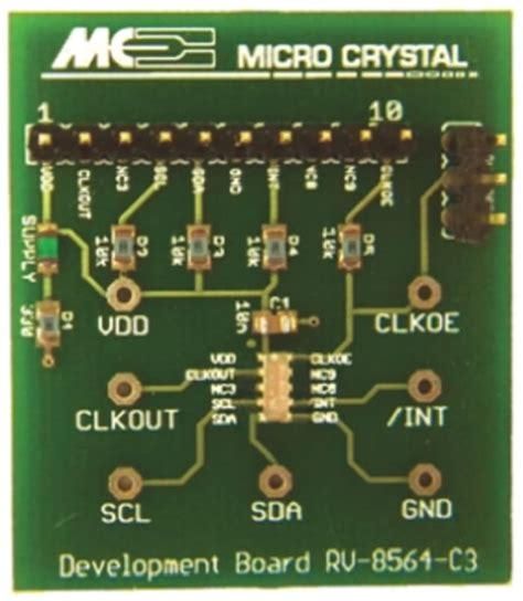 Rv 8564 C3 Ta 020 Eval Micro Crystal Micro Crystal Rv 8564 C3 Ta 020 Eval Real Time Clock