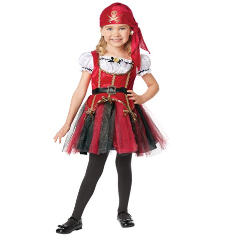 Pirate Princess Tutu Photo Prop Costume Halloween Trick Or Treat Girl