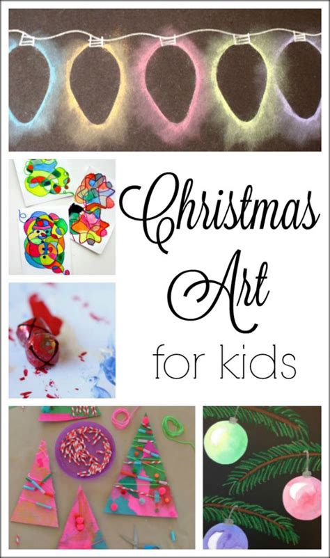 Christmas Art For Kids Christmas Art For Kids Christmas Crafts For