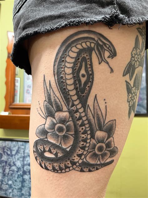 They are very traditional and quite a few individuals have these types of tattoos. American traditional snake tattoo | Traditional snake ...