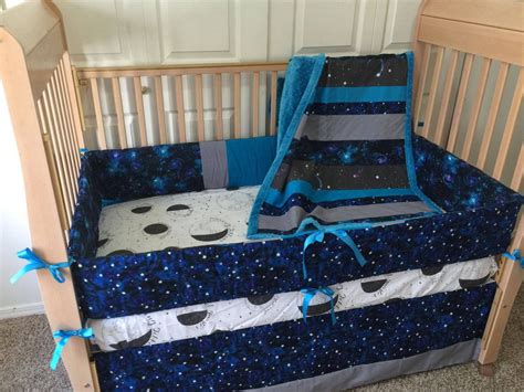 Space Bedding/Galaxy Bedding/Constellation Bedding/Crib Bedding/Crib Sets/Baby Crib Bedding/Boy ...