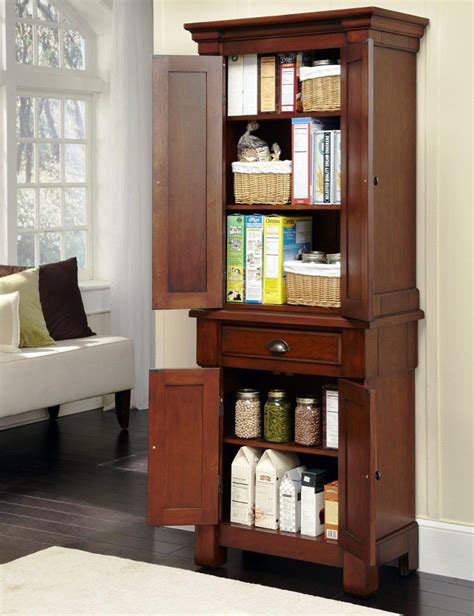 Shop birch lane for farmhouse & traditional freestanding pantry cabinet, in the comfort the bush furniture salinas kitchen pantry cabinet with doors features five concealed shelves for keeping behind its large, framed panel doors is a spacious hidden storage area that provides you with ample. Freestanding Pantry Cabinet Plans — Schmidt Gallery Design
