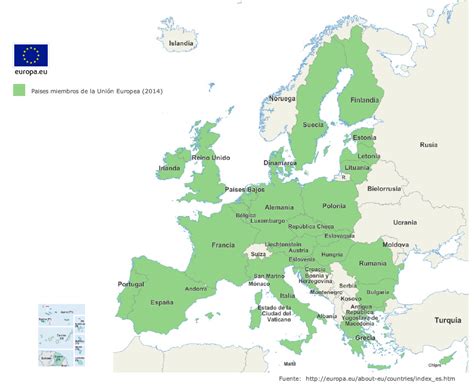 Países Que Forman La Unión Europea Información Loentiendo