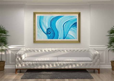 How To Hang Art Over A Couch