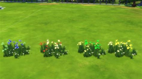 Recolors Of Maxis Assorted Wildflowers By Fitz71000 At Mod The Sims