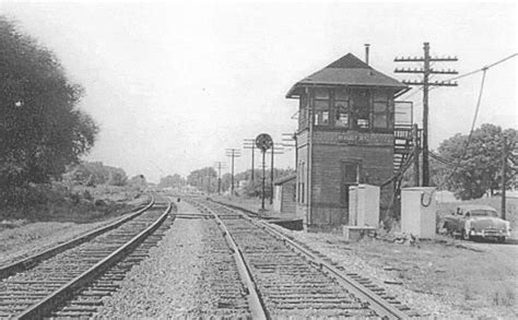 The Pennsylvania Railroad Tower At Beverly Junction Illinois