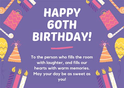 100 Amazing 60th Birthday Messages And Quotes W Images