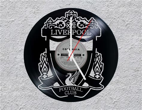 Liverpool Football Club LP Vinyl Clock Uber Cool Design