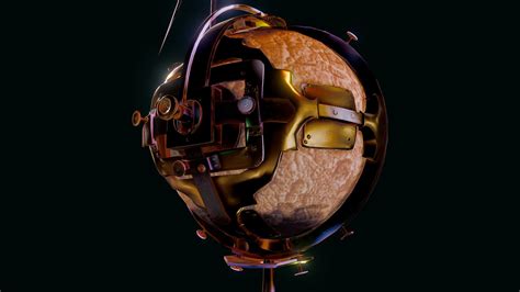 Moon Globe 3d Model By Drmoss 26aa722 Sketchfab
