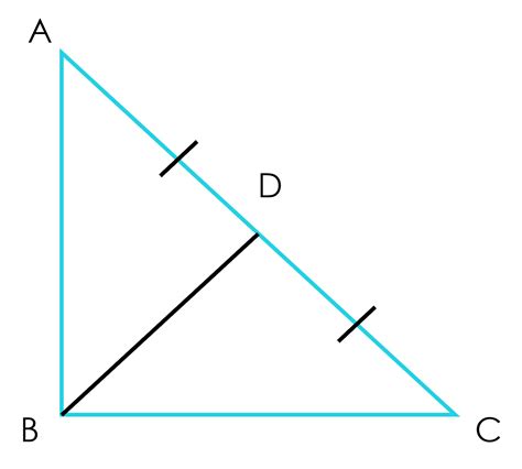 Prove That The Line Segment Joining The Mid Point Of The Hypotenuse Of