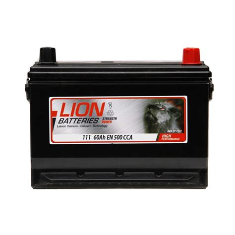 Opera sul mercato dei ricambi auto da diversi anni. Lion Type 111 Battery - 3 Year Guarantee | Car Parts 4 Less