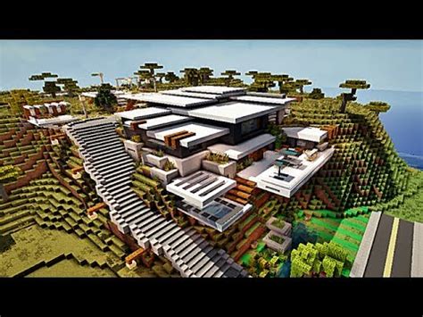 January 1st, 2015 at 7:47 am. Mountain modern house Minecraft Map