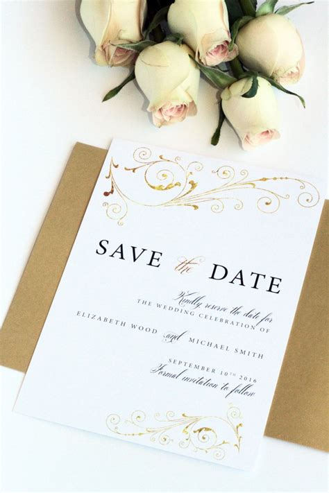 Are Save The Dates And Wedding Invitations The Same ~ Kipokg Wedding