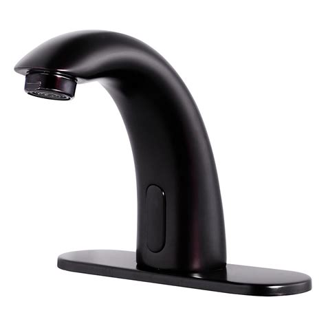 It's a touch sensitive faucet which responds even to your delicate touches anywhere on the spout to control the flow of water. Touchless Bathroom Sink Faucet - Commercial Hands Free Tap ...