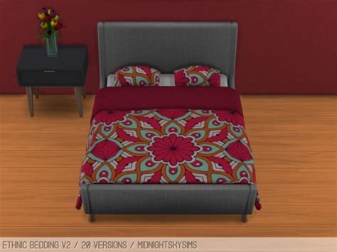 Flower Beddings V2 At Midnightskysims Sims 4 Updates