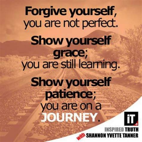 Inspirational Quotes About Forgiving Yourself Quotesgram