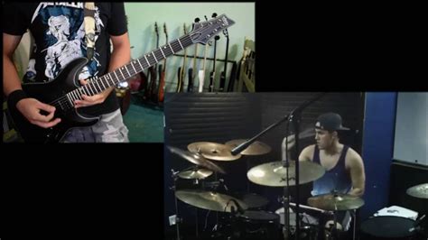 Gemini Syndrome Alive Inside Guitar And Drums Collab Cover Youtube