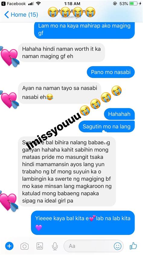 Paano Lambingin Ang Babefriend Mo Sa Chat Message