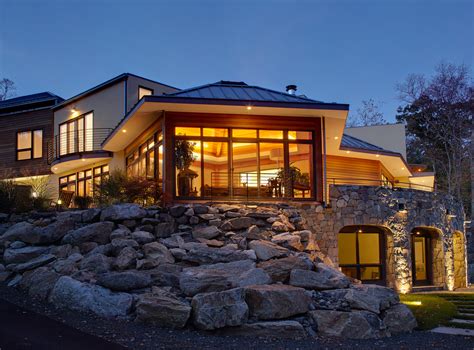 Hilltop House Contemporary Exterior New York By Sellars Lathrop