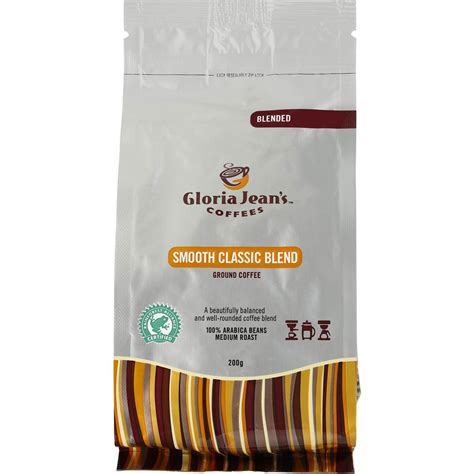 Gloria Jean S Coffees Ground Coffee Smooth Classic Blend 200g Woolworths