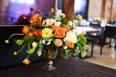 Vibrant Table Centrepieces Toronto Wedding Florist Wedding Florist
