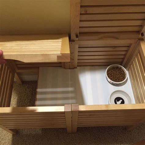 I'm partnering with the awesome folks at buildsomething.com once again to bring you the free plans for this large dog food station. Dog Proof Cat Feeder | Cat food station, Dog food station