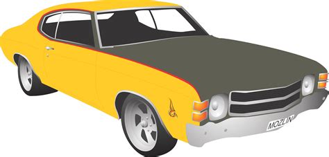 Chevrolet Chevelle Vector Old By Mozlin On Deviantart