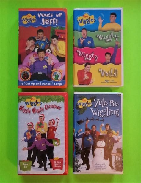 Lot Of The Wiggles Vhs Movies Toot Toot Wiggle Time Wiggly My XXX Hot