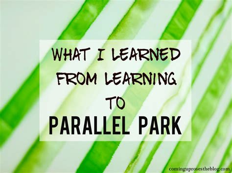 The ideal distance when parallel parking, for the safety of you and your vehicle, is to be within a few inches of the curb. What I learned from learning to Parallel Park
