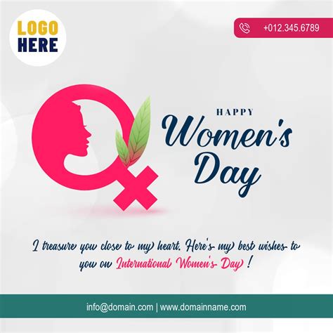 Send March International Women S Day Wishes With Your Logo